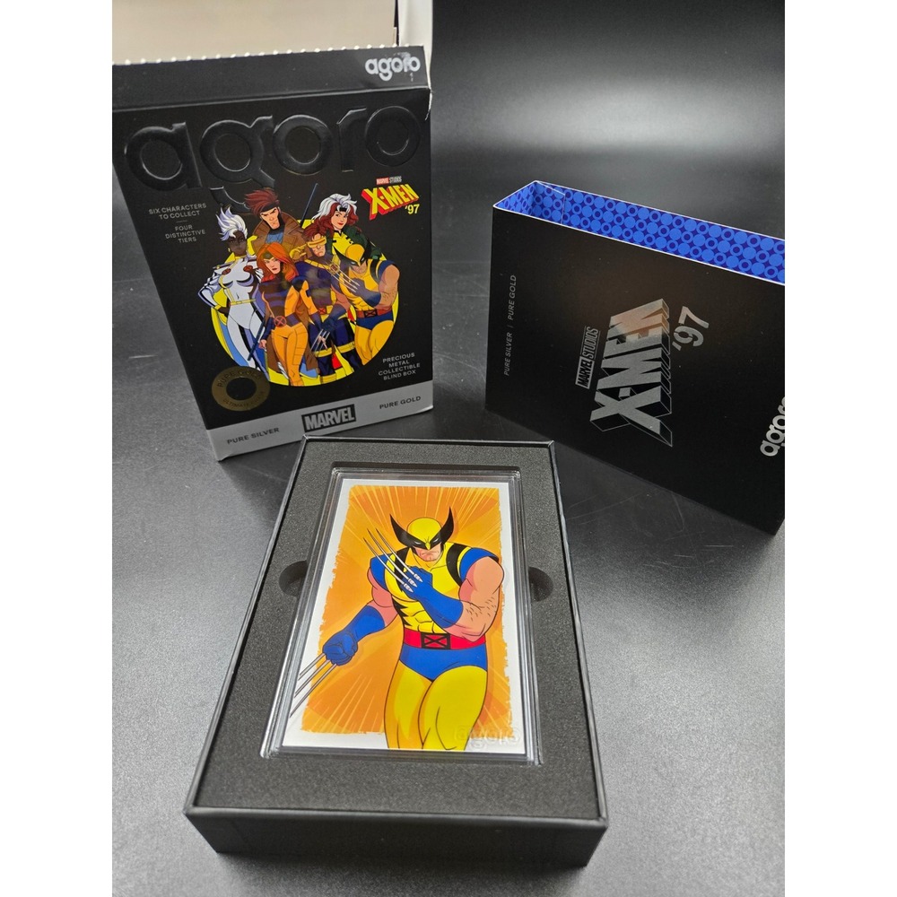 Agoro Marvel X-Men 97 Wolverine 5g 999 Pure Silver Card 0416/1200 Tier 1 XM97#1